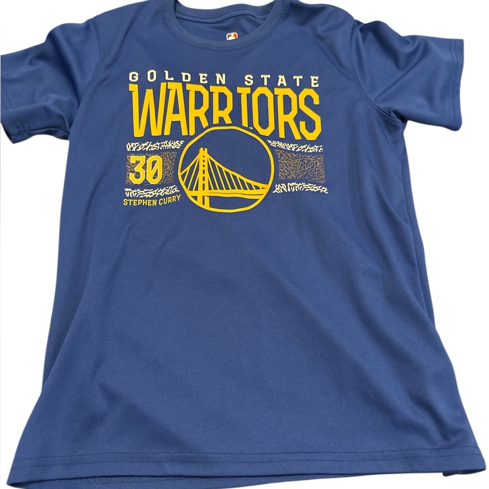 Golden State Warriors Kids Blue T-Shirt